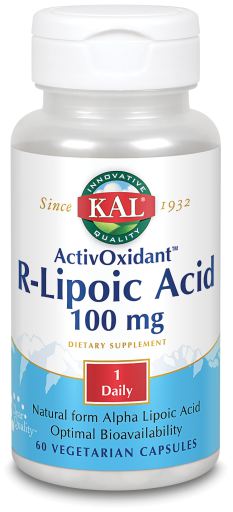 Kal R-Lipoic Acid Active Oxidant 60 Capsules