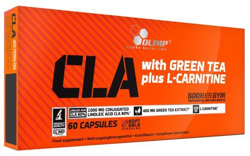 CLA + Green Tea plus + L - Carnitine 60 Capsules