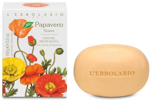 L'Erbolario Sweet Poppy Soap 100 gr