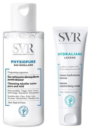Hydraliane Crema Ligera 40 ml + Physiopure Agua Micelar 75 ml