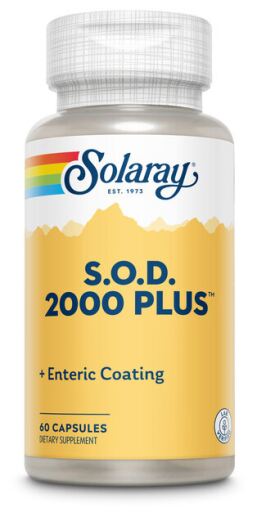 SOD 2000 Plus 400 mg 100 Vegetable Capsules