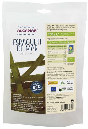 Algamar Sea Spaghetti Seaweed 100 gr
