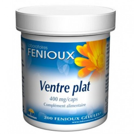 Fenioux Flat Belly 400 Mg 200 capsules