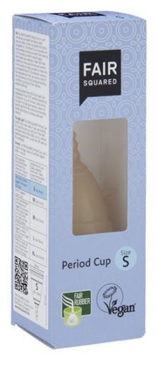Fair Squared Natural Latex Mestrual Cup size S 8 ml