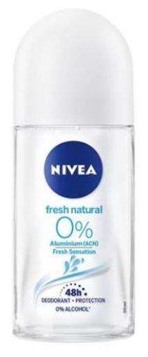 Nivea Roll on Deodorant 0% Aluminium Fresh Natural 50 ml