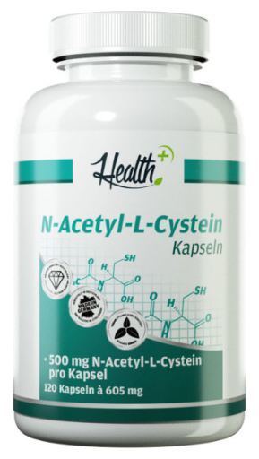 Health + N-Acetyl L-Cysteine 120 Capsules