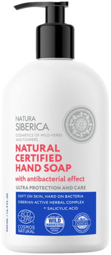 Certified Natural Hand Soap with Hygienic Effect 500 ml