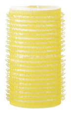 Yellow Velcro Rollers 32 mm 12 Units