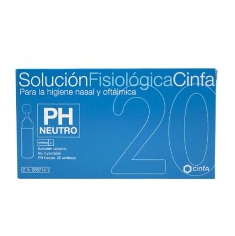 Cinfa Physiological Solution 20 Units