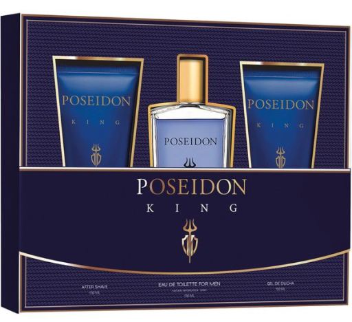 Poseidon The King 3-piece Eau de Toilette set for men