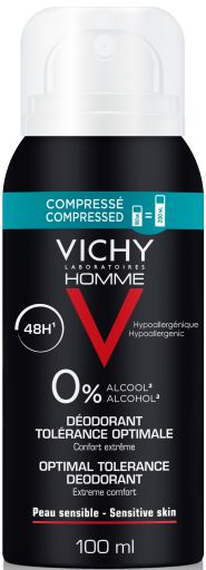 Vichy Homme Optimal Tolerance Deodorant 48H 100 ml