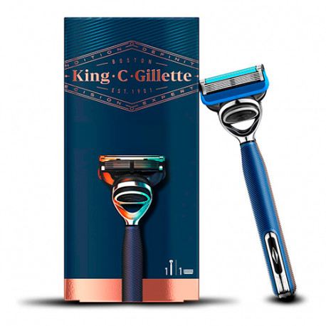 Gillette King Shaving Razor + Refill
