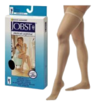 Jobst Long Lace Stockings Light Natural Compression Size 5
