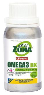 Enervit Om&eacute;ga 3 RX EPA 400 mg + DHA 200 mg 48 Capsules