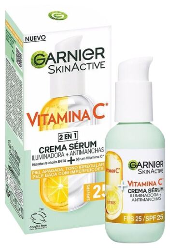Garnier Skin Active Vitamin C Serum Cream SPF 25 50 ml
