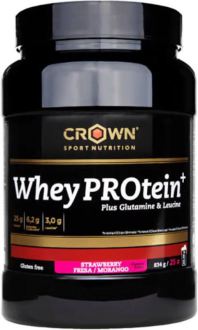 Crown Sport Nutrition Whey Protein + Strawberry 871 gr
