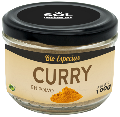 Sol Natural Organic Curry Powder 100 gr