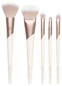 Luxe Natural Elegance Brush Set 5 Pieces