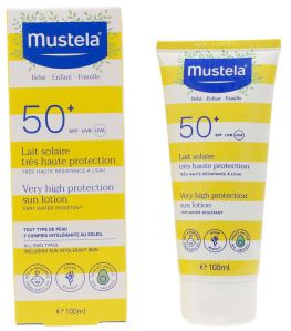 Mustela B&eacute;b&eacute; Sol Lait Solaire Ip50+ Mustela 100 Ml