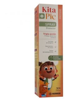 Normon Kitapic Anti-Lice Protective Spray with Apple Scent 250 ml