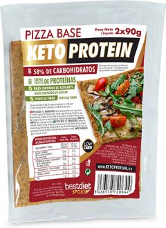 Bestdiet Keto Protein Pizza Base 2 x 90 gr