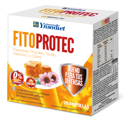 Ynsadiet Fitoprotec 20 Ampoules
