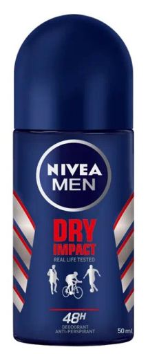 Nivea Men Dry Impact Roll-On Deodorant 50 ml