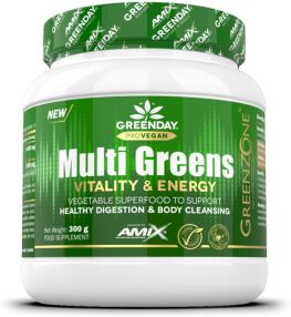 Greenday Provegan Multi Greens Vitality &amp; Energy 300 gr