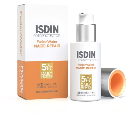 Isdin Fusion Water Magic Repair Photoprotector SPF 50 50 ml