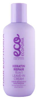 Ecoforia Keratin Repair Cream Without Rinse 15 in 1 200 ml