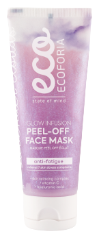 Ecoforia Lavender Clouds Glow Infusion Peel-Off Facial Mask 75ml