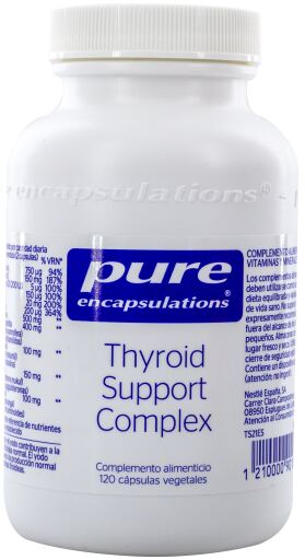 Pure Encapsulations Thyroid Support Complex 120 Capsules
