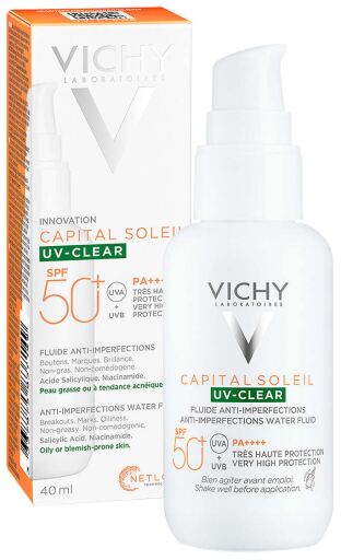 Vichy Capital Soleil Uv Clear Anti-Imperfections Serum SPF 50+ 40 ml