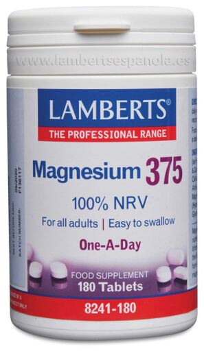 Lamberts Magnesium 375 mg 60 Capsules