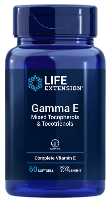 Life Extension Gamma E Mixture of Tocopherols and Tocotrienols EU 60 Soft Capsules