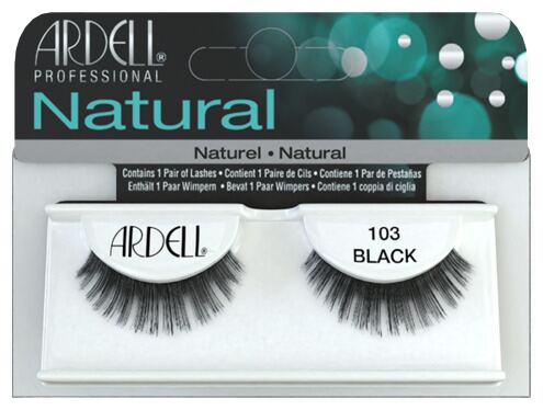 Ardell Natural False Eyelashes Black