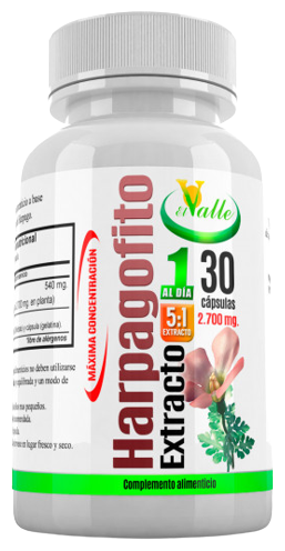 El Valle Harpagofito 30 Capsules