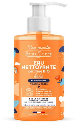 BeauTerra Bio Baby Cleansing Water without Perfume 750 ml