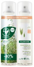 Oatmeal Dry Shampoo with Color 2 x 150 ml
