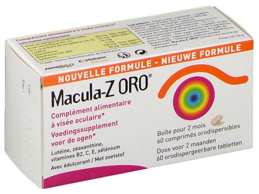Horus Pharma Macula Z Gold 60 Tablets