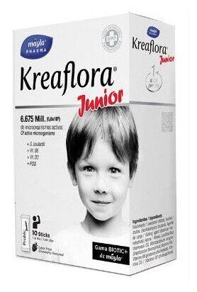 Mayla Pharma Kreaflora Junior Strawberry Flavor 10 Sticks