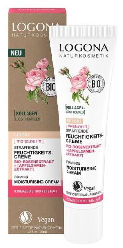 Logona Moisture Lift BB Cream Firming Organic Roses 30 ml