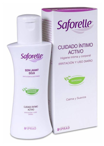 Saforelle Active Intimate Care Gel with Burdock Extract