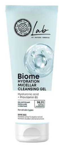 Natura Siberica Lab Biome Hydration Micellar Cleansing Gel 140 ml