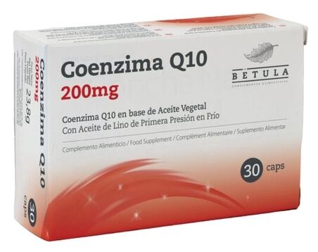 Betula Coenzyme Q10 200 mg 30 Capsules