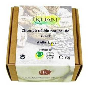 Kijani Solid Cocoa Shampoo for Curly Hair 70 gr