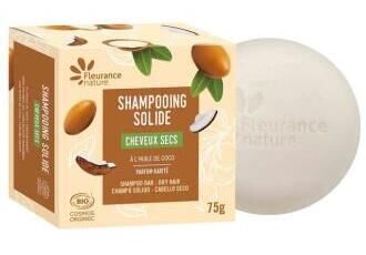 Fleurance Nature Solid Shampoo for Dry Hair 75 gr