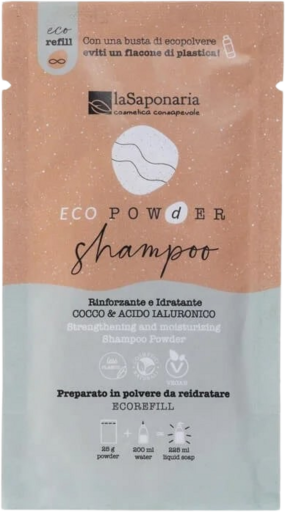 La Saponaria EcoPowder Coconut Powder Shampoo 25 gr
