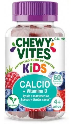 Chewy Vites Calcium+Vit D Kids 60 Units