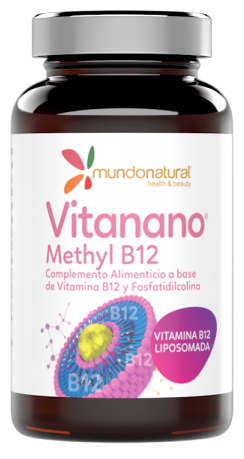 Mundo Natural Vitanano Methyl B12 Liposomed 30 Capsules